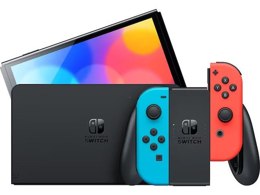 Nintendo Switch – OLED-model (neonblauw/neonrood) 