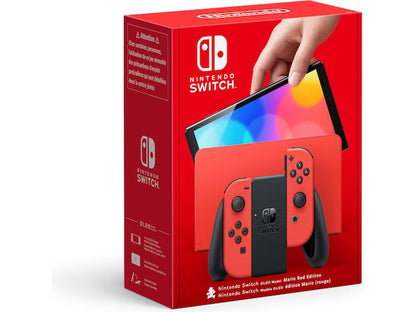 Nintendo Switch – Mario Edition OLED-model (rood) 