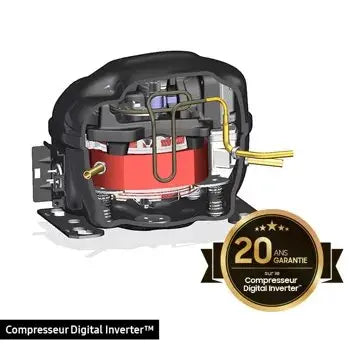 SAMSUNG RF48A401EB4 Kühlschrank mit mehreren Türen